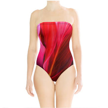 Load image into Gallery viewer, "Ti Leaf Series 3" Strapless One Piece Lole ʻAu Kai Swimsuit