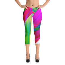 Load image into Gallery viewer, Sacred Ti Leaf Capri Leggings