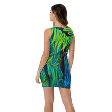 Load image into Gallery viewer, Blue Bamboo Pili Pa’a Dress