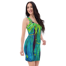 Load image into Gallery viewer, Blue Bamboo Pili Pa’a Dress