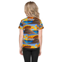 Load image into Gallery viewer, Palm Island Sunrise Kids Crew Neck