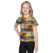 Load image into Gallery viewer, Palm Island Sunrise Kids Crew Neck