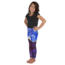 Load image into Gallery viewer, Maui Starry Night Kids Leggings
