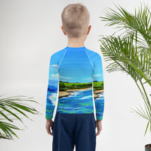 Load image into Gallery viewer, Hoʻokipa Noon Keiki Rash Guard