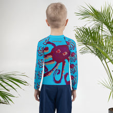 Load image into Gallery viewer, Heʻe by Kahalau Designs Keiki Rash Guard