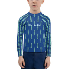 Load image into Gallery viewer, Ola I Ka Wai Keiki Rash Guard