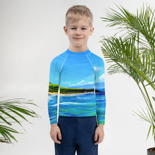 Load image into Gallery viewer, Hoʻokipa Noon Keiki Rash Guard