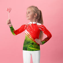 Load image into Gallery viewer, Lehua Hula Sisters Keiki Rash Guard