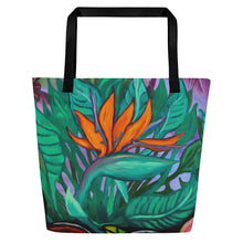 Load image into Gallery viewer, Pua Manu Beach Bag