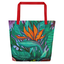Load image into Gallery viewer, Pua Manu Beach Bag