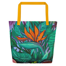 Load image into Gallery viewer, Pua Manu Beach Bag
