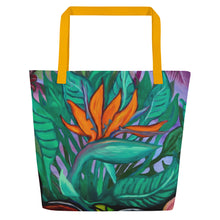 Load image into Gallery viewer, Pua Manu Beach Bag