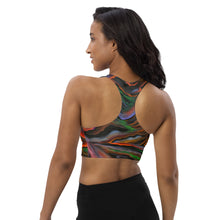 Load image into Gallery viewer, "Madame Pele" Longline Sports Bra