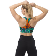 Load image into Gallery viewer, "Pua Manu" Longline Sports Bra
