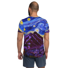 Load image into Gallery viewer, Maui Starry Night Men's Athletic T-shirt