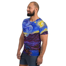 Load image into Gallery viewer, Maui Starry Night Men's Athletic T-shirt
