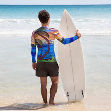 Load image into Gallery viewer, Mahealani Moon - Kāne Rash Guard