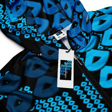 Load image into Gallery viewer, Wailele (Waterfall) by Hakuole Designs Men’s windbreaker