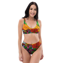 Load image into Gallery viewer, Hua Aloha by Rachael Ray Art high-waisted lole ʻau kai bikini