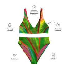 Load image into Gallery viewer, Ti Leaf Series #4 by Rachael Ray high-waisted lole ʻau kai bikini