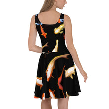 Load image into Gallery viewer, Koi Reflections Skater Dress