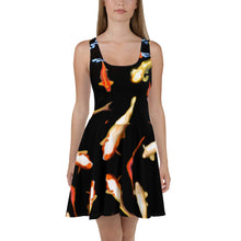 Load image into Gallery viewer, Koi Reflections Skater Dress