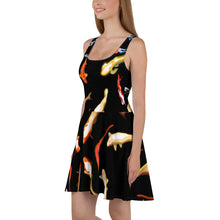 Load image into Gallery viewer, Koi Reflections Skater Dress