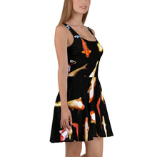 Load image into Gallery viewer, Koi Reflections Skater Dress