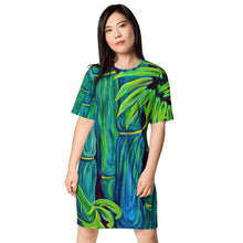 Load image into Gallery viewer, Blue Bamboo dress