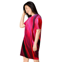 Load image into Gallery viewer, Red Ti Leaf dress