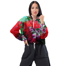 Load image into Gallery viewer, "Liko Lehua" Wahine Cropped Windbreaker