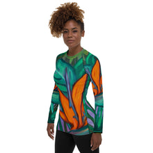 Load image into Gallery viewer, Pua Manu Wahine Rash Guard