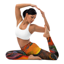Load image into Gallery viewer, "Madame Pele" Yoga Leggings
