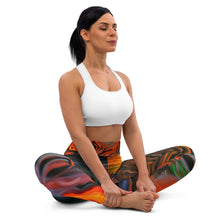 Load image into Gallery viewer, "Madame Pele" Yoga Leggings