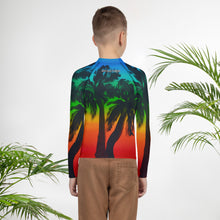 Load image into Gallery viewer, Alaula (Sunset) by Honi Honi Designs ʻŌpio Rash Guard