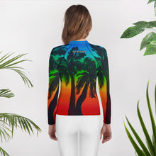 Load image into Gallery viewer, Alaula (Sunset) by Honi Honi Designs ʻŌpio Rash Guard