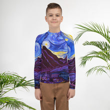 Load image into Gallery viewer, Maui Starry Night ʻŌpio Rash Guard