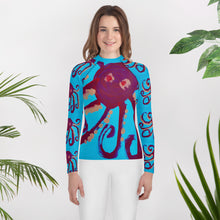 Load image into Gallery viewer, Heʻe by Kahalau Designs ʻŌpio Rash Guard