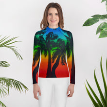 Load image into Gallery viewer, Alaula (Sunset) by Honi Honi Designs ʻŌpio Rash Guard