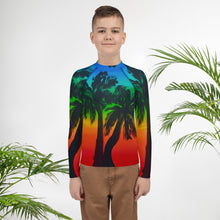 Load image into Gallery viewer, Alaula (Sunset) by Honi Honi Designs ʻŌpio Rash Guard