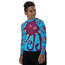 Load image into Gallery viewer, Heʻe by Kahalau Designs ʻŌpio Rash Guard