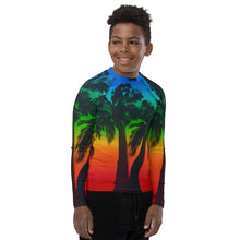 Load image into Gallery viewer, Alaula (Sunset) by Honi Honi Designs ʻŌpio Rash Guard