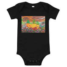 Load image into Gallery viewer, Hua Aloha Baby short sleeve one piece