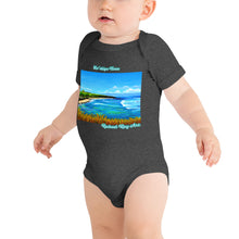 Load image into Gallery viewer, Hoʻokipa Noon Baby short sleeve one piece