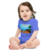Load image into Gallery viewer, "A Happy Place" Baby short sleeve one piece