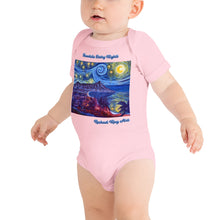 Load image into Gallery viewer, Honolulu Starry Nights Baby short sleeve one piece