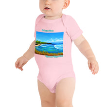 Load image into Gallery viewer, Hoʻokipa Noon Baby short sleeve one piece