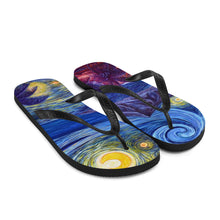 Load image into Gallery viewer, Honolulu Starry Nights Slippers