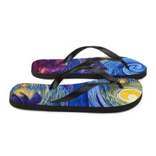 Load image into Gallery viewer, Honolulu Starry Nights Slippers
