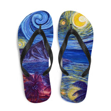 Load image into Gallery viewer, Honolulu Starry Nights Slippers